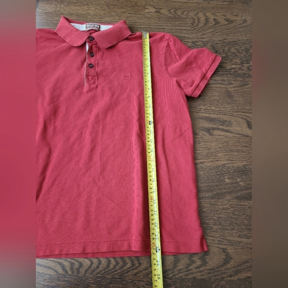 MICHAEL Michael Kors Red Polo T-Shirt Sz.XL Slim Fit - Picture 4 of 7